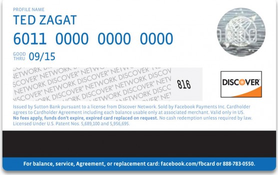 Facebook-Card