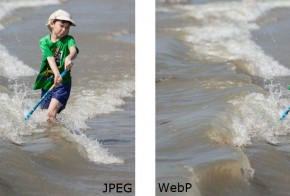 Facebook jpeg vs webp