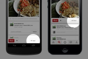 Pinterest send pins to friends