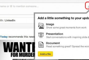 linkedin updates with rich media