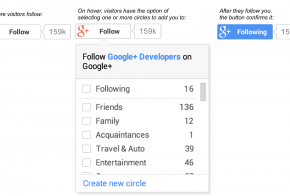 Google+ Follow button