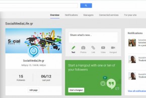 Google Plus Dashboard