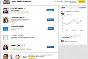 LinkedIn who has viewed your profile