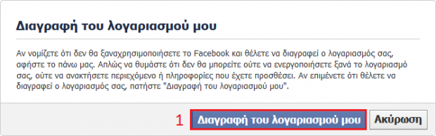 Facebook how to delete profile