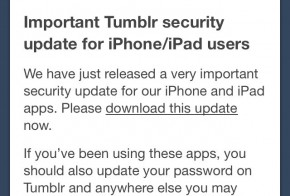 tumblr vulnerability for ios