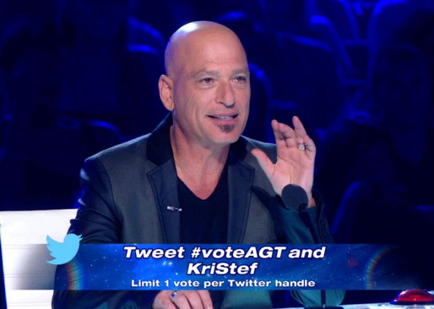 twitter vote for Americas Got Talent show