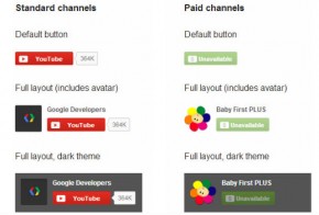 youtube subscribe buttons