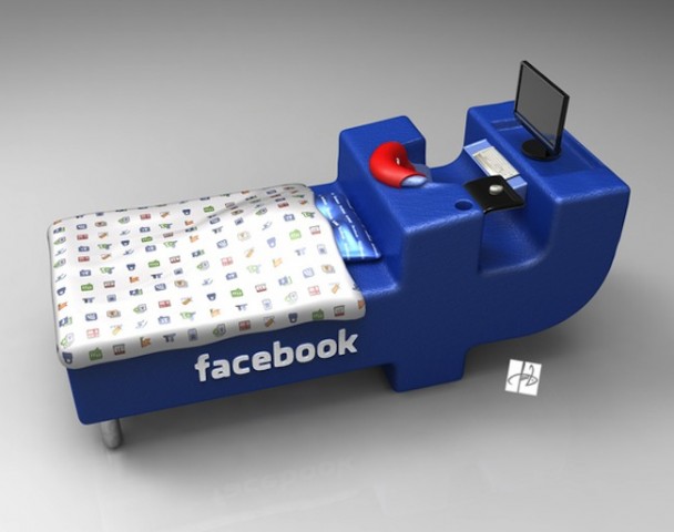 Facebook bed