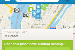 foursquare check-in details