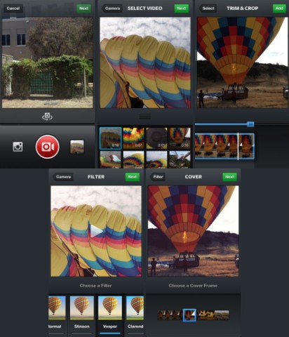 instagram Import Video from Library