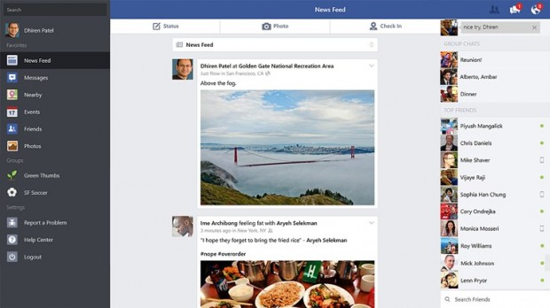 facebook app for windows 8.1