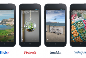 facebook home integrates instagram pinterest flickr tumblr