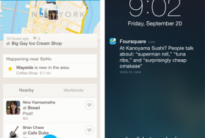 foursquare new update