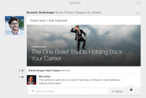 new linkedin app for ipad