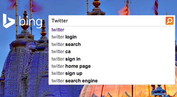 bing twitter search
