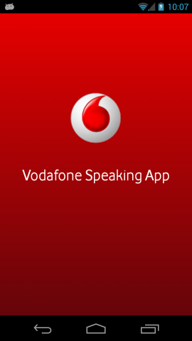 Vodafone Speaking App for android