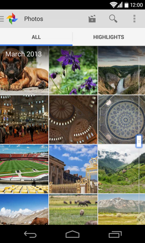 google plus for android photos update