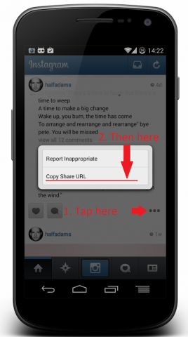 how to download instagram photos and videos for android