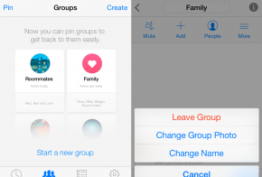 facebook messenger for ios groups