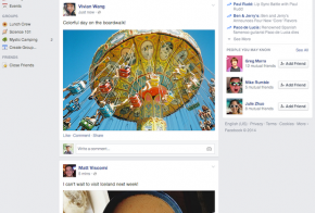 facebook new news feed 2014