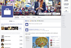 new facebook pages 2014