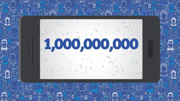 Facebook 1 billion mobile monthly active users