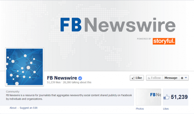 Facebook FB Newswire