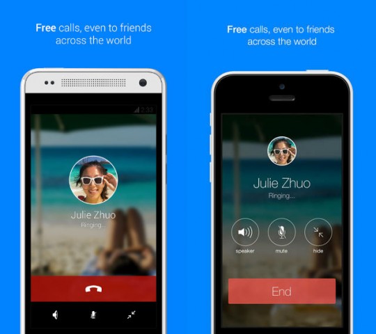 facebook messenger voip calls