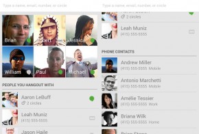 hangouts app for android merges chat and sms messages