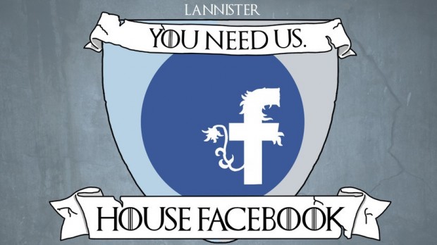 house facebook as lannister