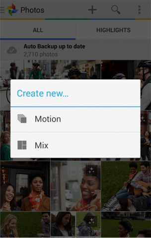 Google Plus motion mix