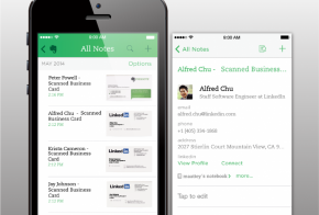 linkedin and evernote