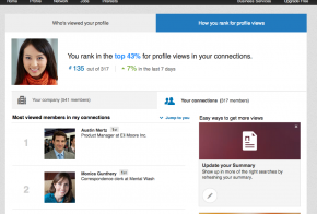 linkedin how you rank