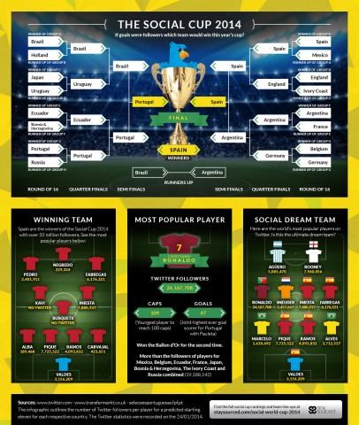 social media cup 2014 infographic
