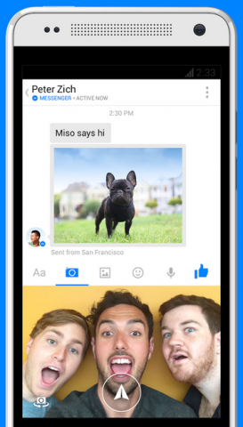 facebook messenger video messaging