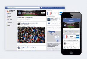 facebook trending world cup