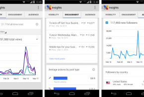 google plus insights for android