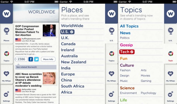 newswhip app