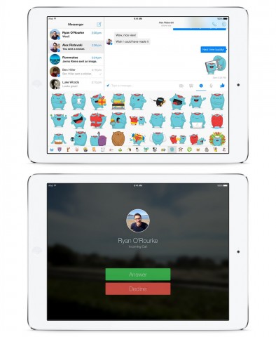 Facebook Messenger for iPad