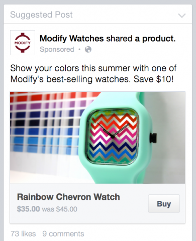 facebook tests buy button