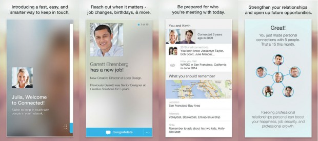 linkedin connected app for ios