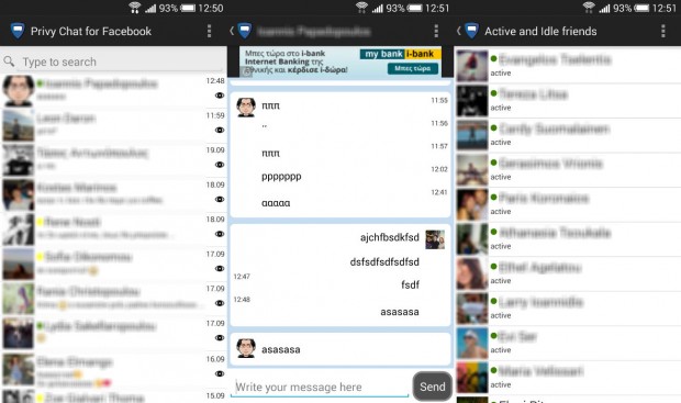 Facebook Privy Chat for Android