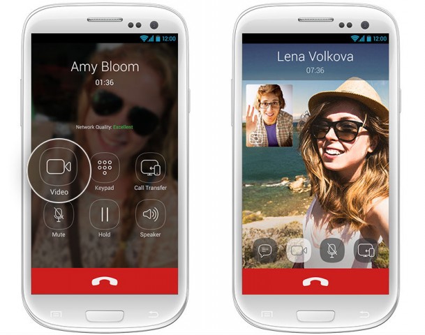 Viber video calls for Android iOS