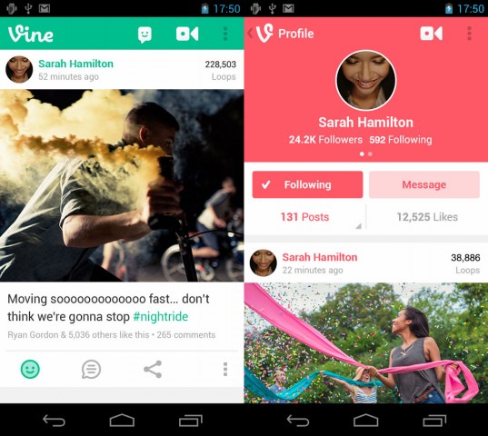 Vine for Android