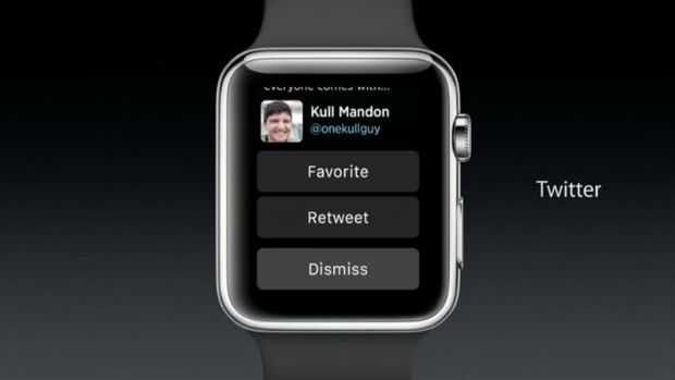 twitter app for apple watch