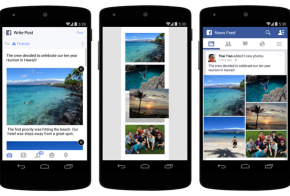 Facebook multiple photos for Android and iOS