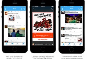 Twitter audio card for iTunes SoundCloud