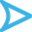 blue opened icon