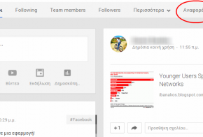 Google Plus Anafores Mentions