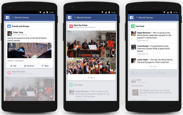 Facebook Trending Topics Android